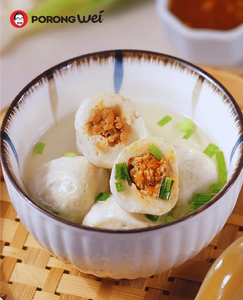 Hiwan Ayam - Chicken fishball soup